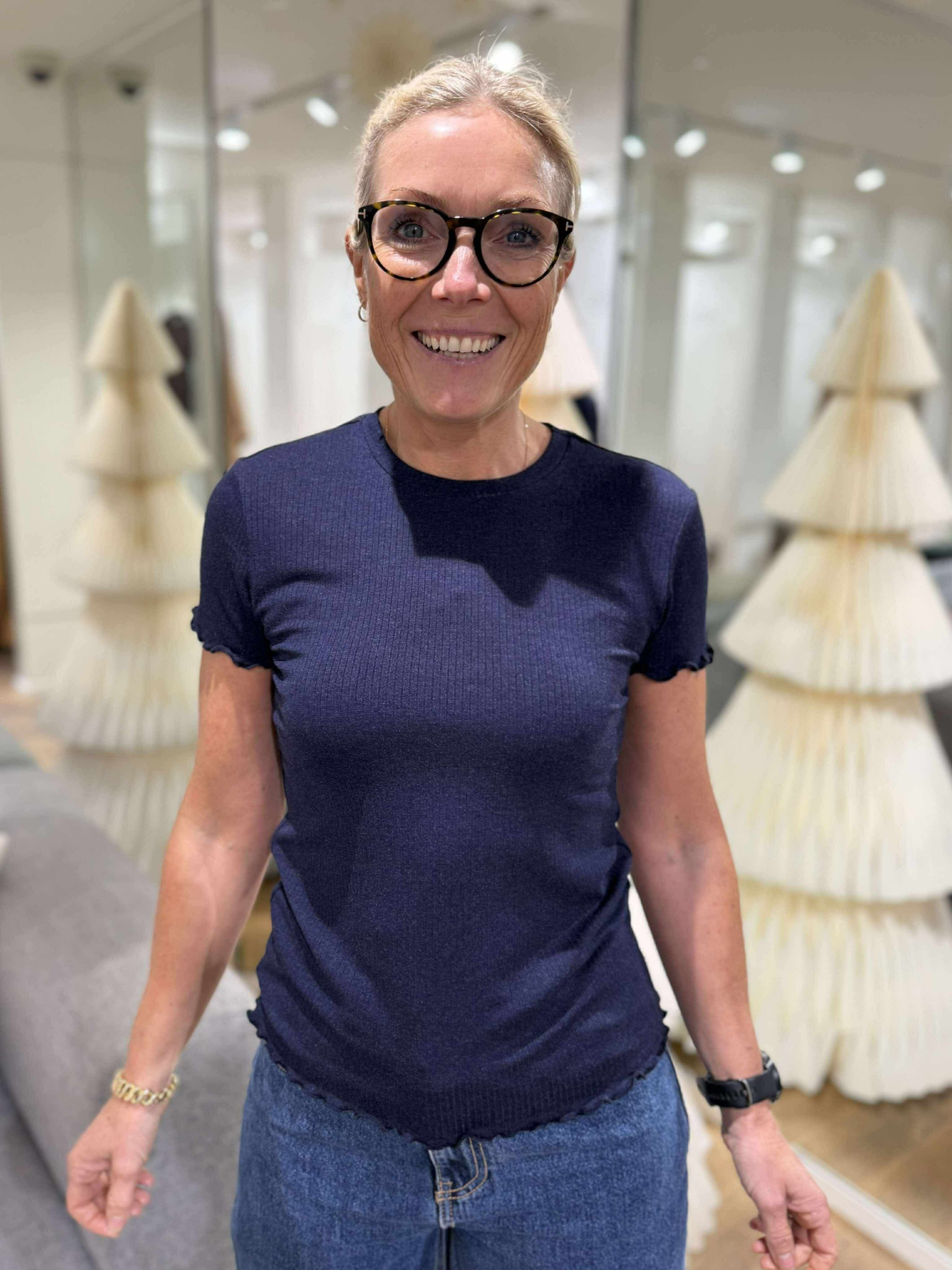 PCNICCA T-Shirt - Maritime Blue